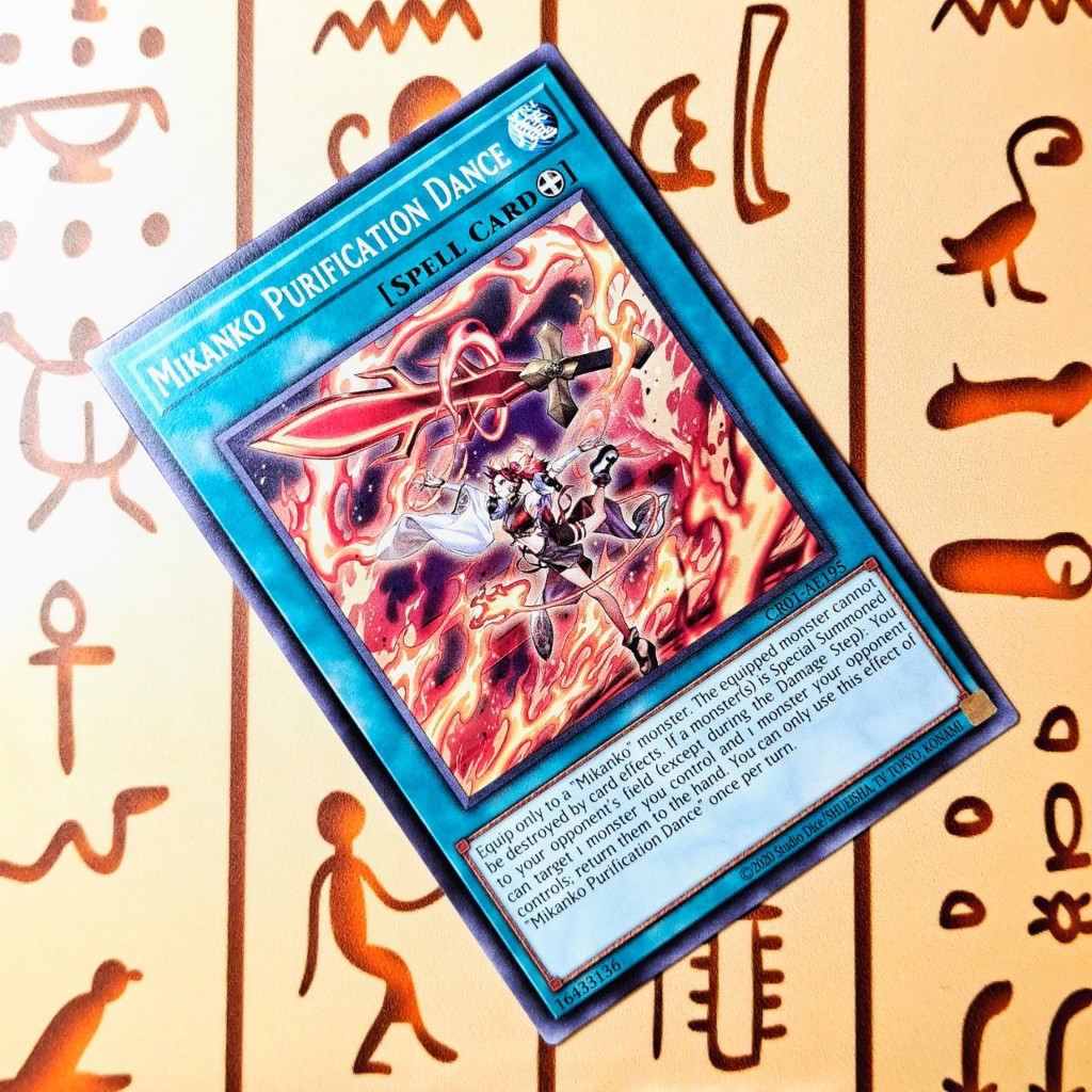 Thẻ bài Yugioh!: Mikanko Purification Dance - CR01-AE195 - Common