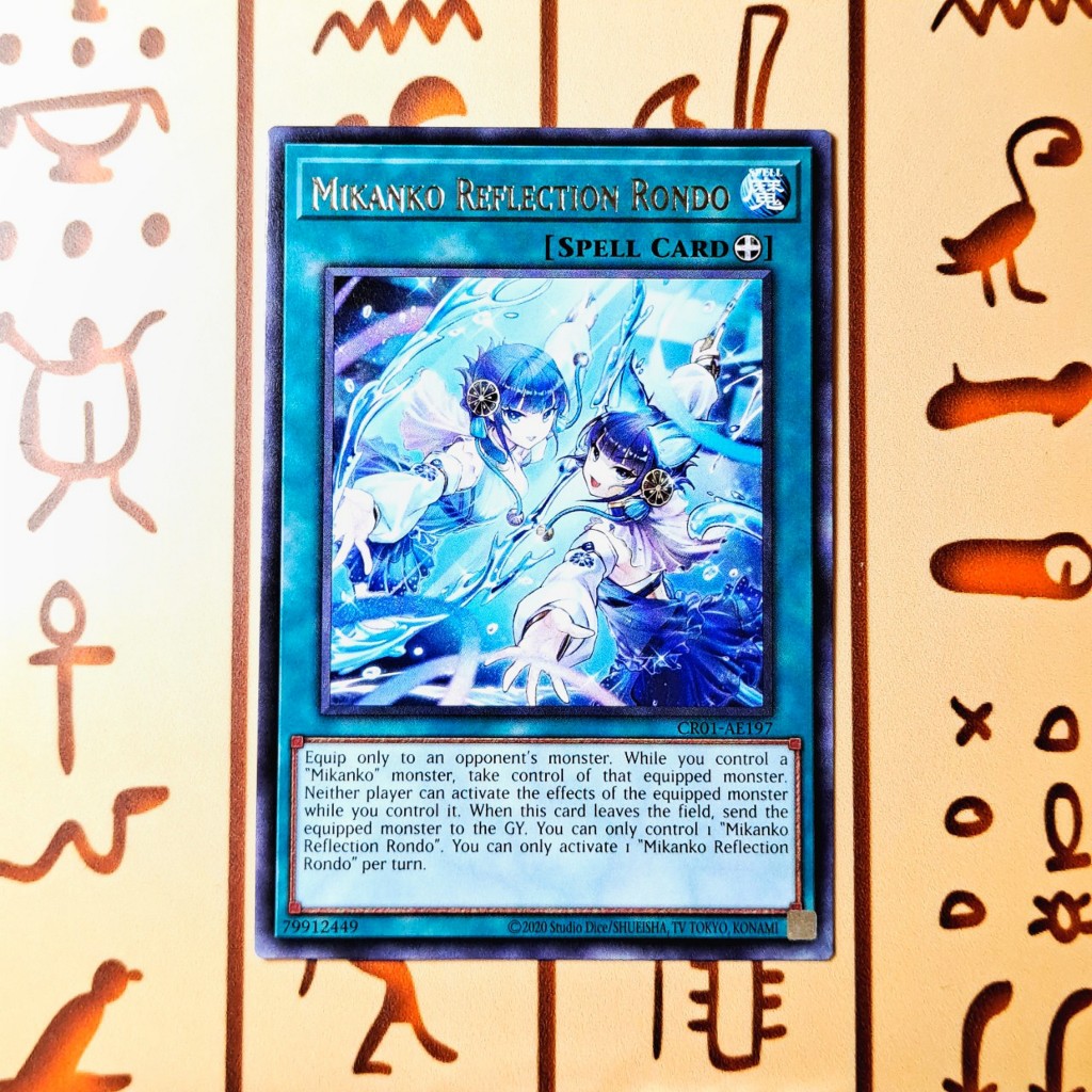 Thẻ bài Yugioh!: Mikanko Reflection Rondo - CR01-AE197 - Rare