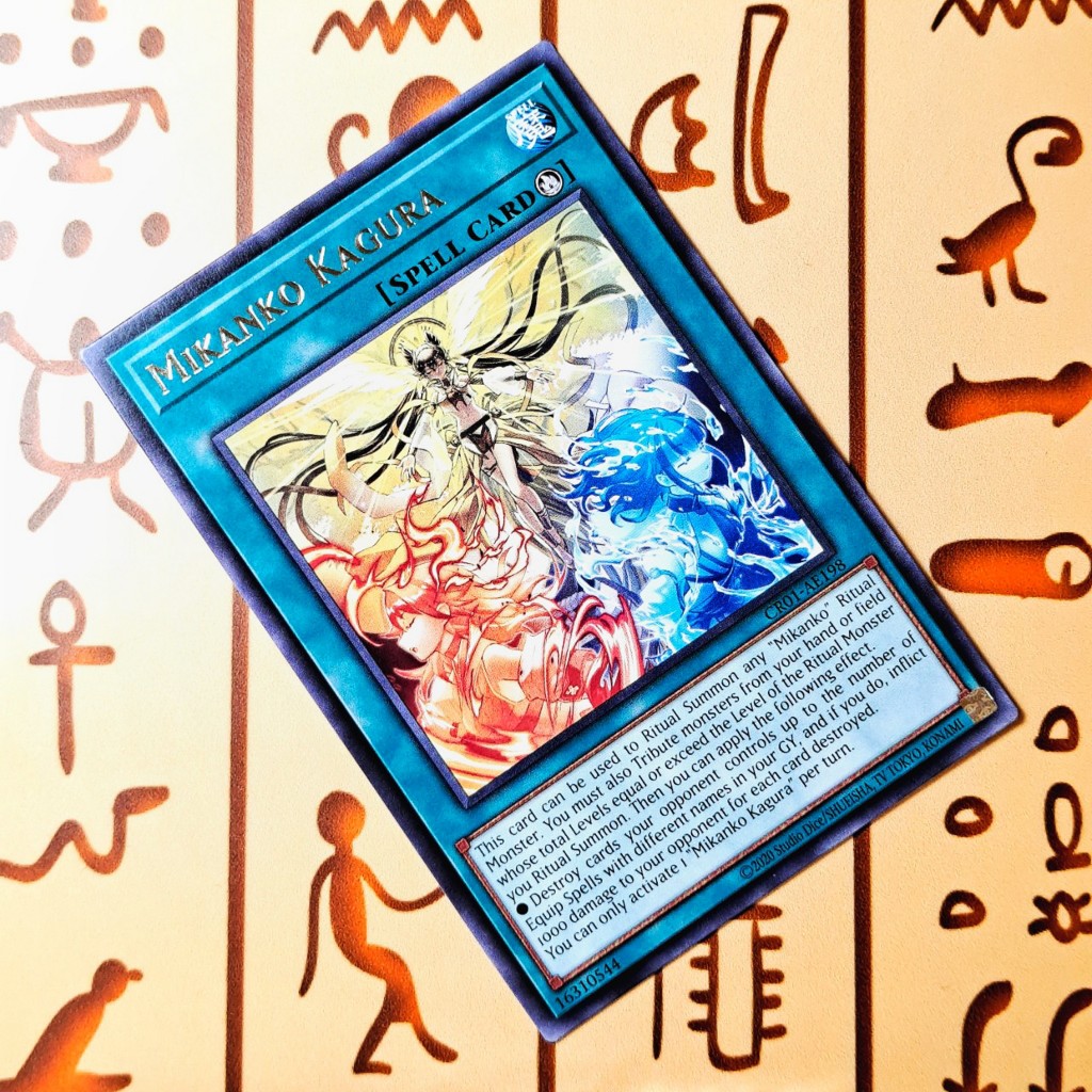 Thẻ bài Yugioh!: Mikanko Kagura - CR01-AE198 - Rare