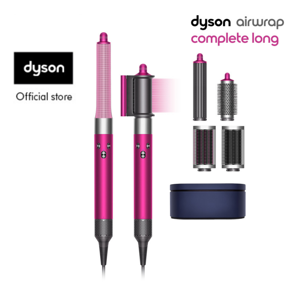 [Nhập mã ELDYSON2 giảm 10%] Máy tạo kiểu tóc và sấy khô Dyson Airwrap ™ Complete Long (Hồng/Xám trắng)