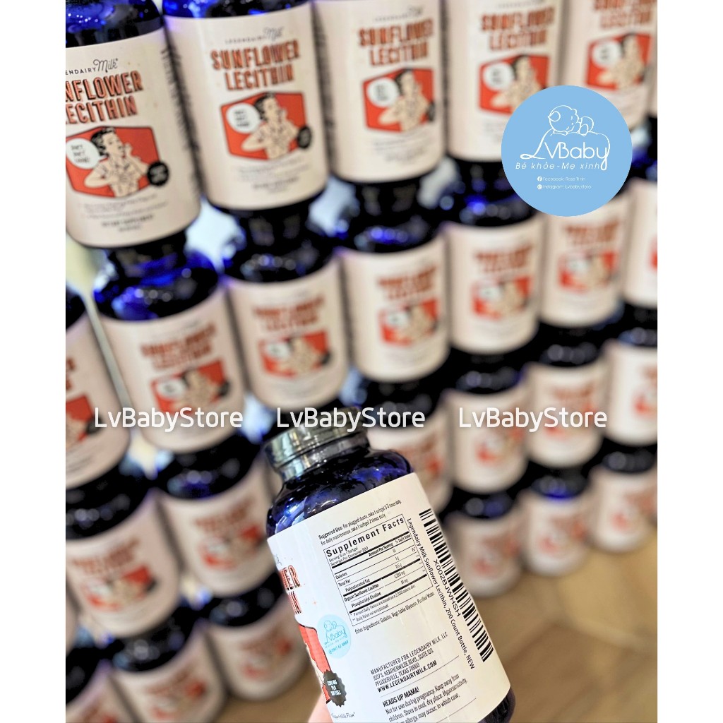 Viên uống chống tắc tia sữa Legendairy Milk Hàng Mỹ Bay Air Đủ Bill