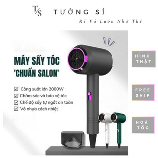 [Được Chọn Màu] 0140 Máy Sấy Tóc Chuẩn Salon-Công Suất Lớn -3 Chế Độ -Kèm Đầu Sấy Tháo Rời Tiện Lợi