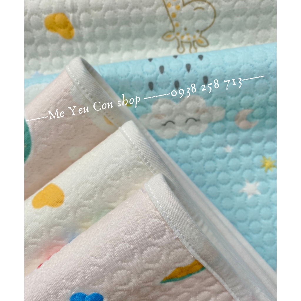 Miếng lót chống thấm chất vải Organic 50x70cm Cho Bé - Boona