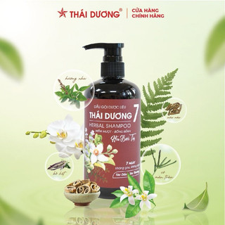 Dầu gội & Dầu Xả Dược Liệu Thái Dương 7 200ml/ 500ml-Sao Thái Dương-Hàng Chính Hãng
