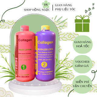 Uốn lạnh collagen Cibi 1000ml x 2