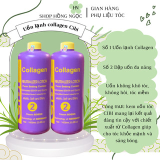 Uốn lạnh collagen Cibi 1000ml x 2