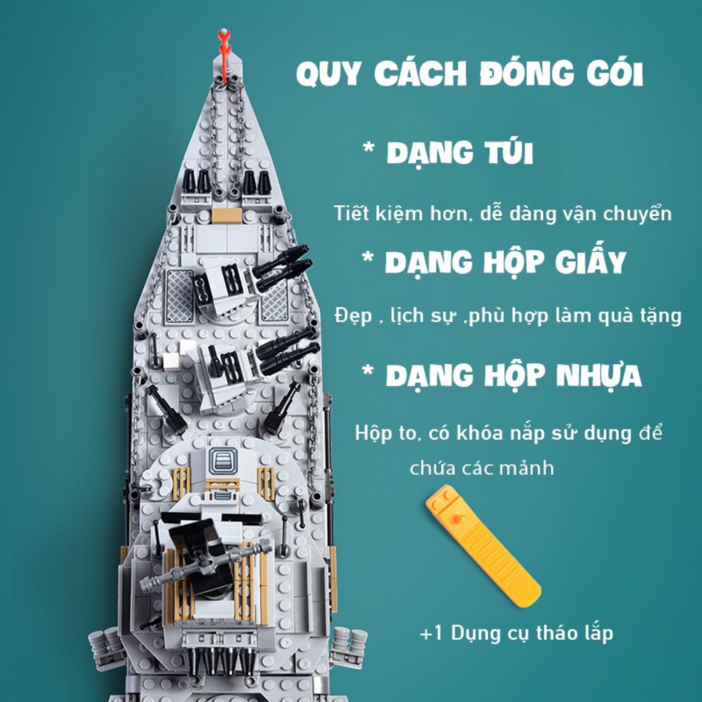 Đồ chơi lắp ráp City Tàu Chiến Hải Quân 25 cách chơi và 8 mô hình chiến hạm cung cấp bởi Anhstank