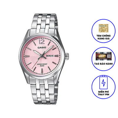Đồng hồ nữ dây kim loại chính hãng Casio LTP-1335D-5AVDF