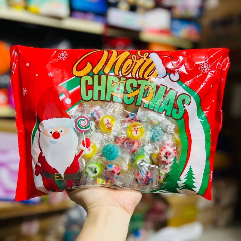 Kẹo nghệ thuật hình Giáng Sinh Noel cho bé | Quà Noel trẻ em