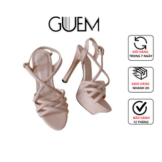 Giày cao gót sandal nữ 12cm giày hoa hậu a25