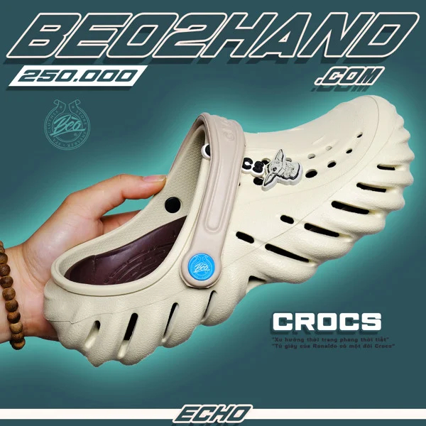 [Bèo Store-Giày cũ chính hãng] Dép Crocs chính hãng cắt - Full size nam nữ &amp; no box