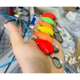 Mồi câu lure nhái hơi f35