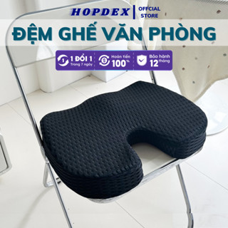 Đệm Ghế Văn Phòng HOPDEX Chống Đau Xương Cụt Thoáng Khí Giảm Áp Lực Lên mông, Giảm Đau Ê Mông