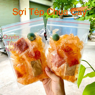 Bánh Tráng Dẻo Tôm Trộn TÉP CHUA CAY