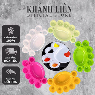 Khay cua pha màu nước sơn bằng nhựa cao cấp bền bỉ đẹp- Phụ kiện vẽ tranh pha màu