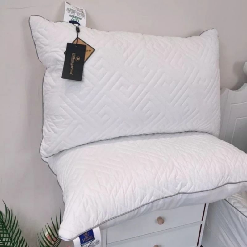 Vỏ gối trần bông Hilton hàng cao cấp kích thước 48×74 cm sẵn CHIC HOME