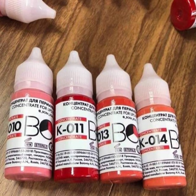 Mực phun xăm chính hãng Bora