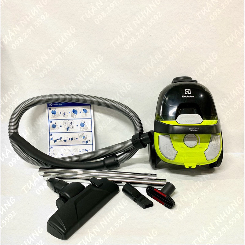 Máy hút bụi dạng hộp Electrolux Z1231,Công suất 1600W,Dung tích 1L