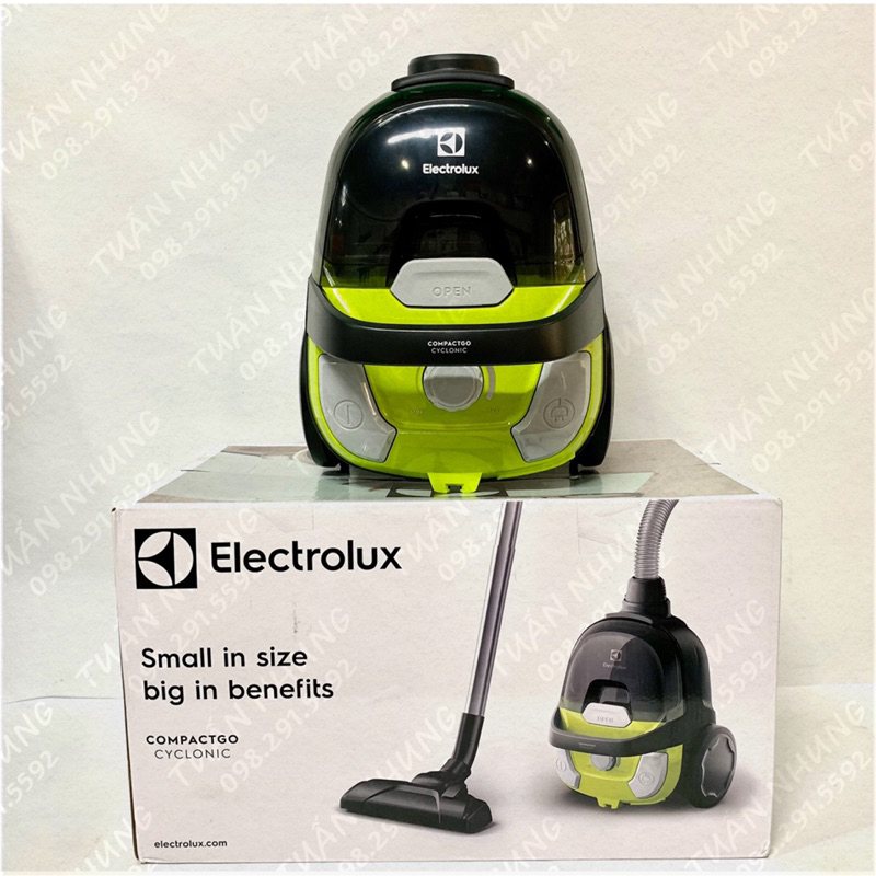 Máy hút bụi dạng hộp Electrolux Z1231,Công suất 1600W,Dung tích 1L