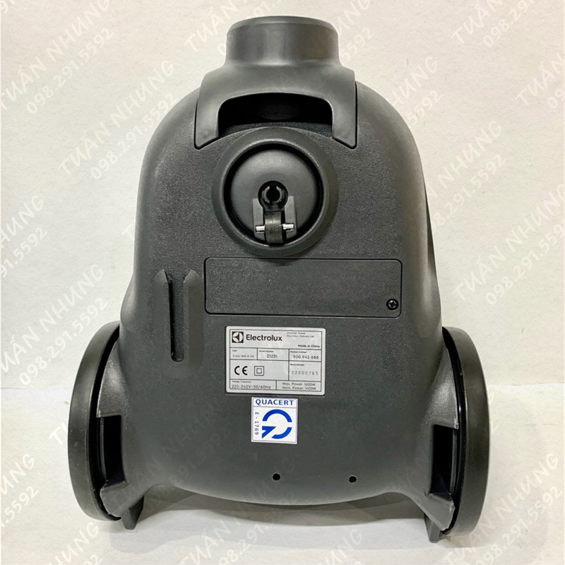 Máy hút bụi dạng hộp Electrolux Z1231,Công suất 1600W,Dung tích 1L