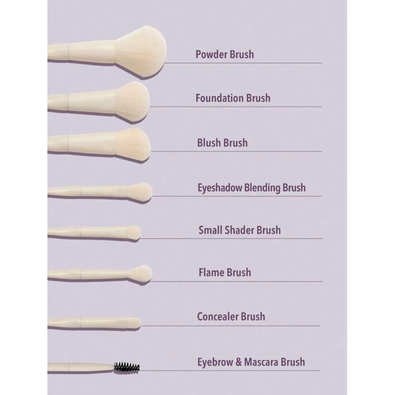 SHEGLAM Bộ cọ Pro Core