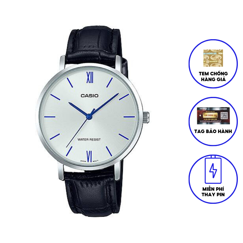 Đồng Hồ Nữ Dây Da Casio LTP-VT01L-7B1UDF Chính Hãng