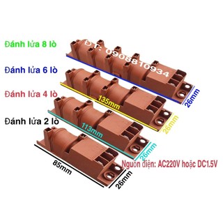 Ic đánh lửa bếp gas đôi / ic bếp ga âm 2 lò / 4 lò / 6 lò