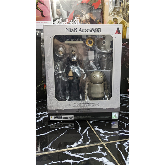 Mô hình chính hãng  BRING ARTS NIER AUTOMATA 2B WITH MACHINE LIFEFORM 1.0