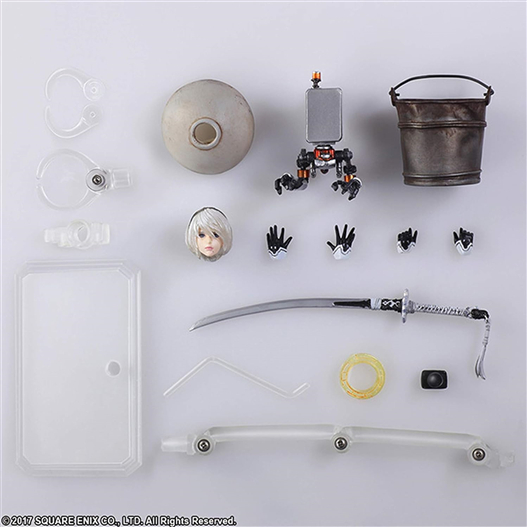 Mô hình chính hãng  BRING ARTS NIER AUTOMATA 2B WITH MACHINE LIFEFORM 1.0