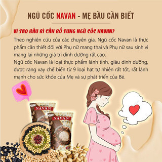 Ngũ  Cốc Navan 9 vị đậu date mới