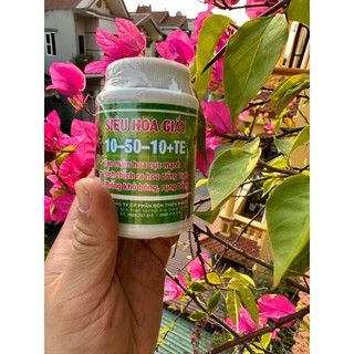 Phân bón lá dành cho hoa giấy, phân bón siêu hoa giấy lọ 100g giúp cây ra nhiều hoa, tán đẹp