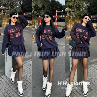 SET BỘ GETHER CHÂN VÁY XẾP LI 🌿