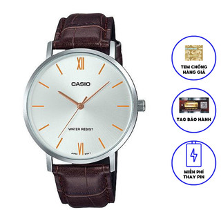 Đồng hồ nam dây da Casio MTP-VT01L-7B2 chính hãng