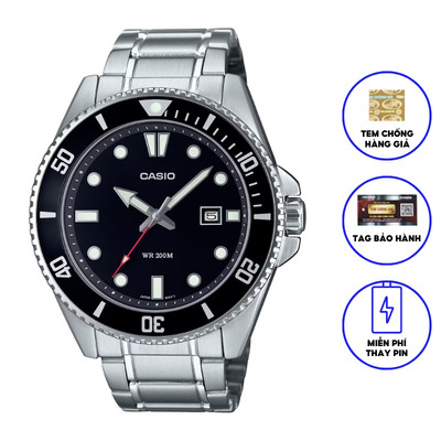 Đồng hồ nam dây kim loại Casio MDV-107D-1A1V chính hãng