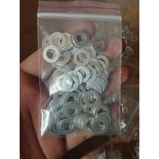 Long đen nhôm đường kính lỗ phi 6 túi 100 chiếc