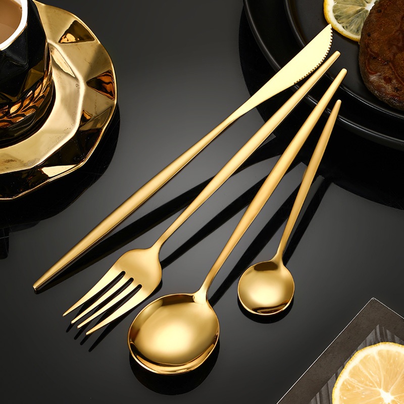 Thìa, Dĩa, Dao Ăn Đồ Tây Lẻ Từng Món Inox 304 Cao Cấp Jodily Starhome