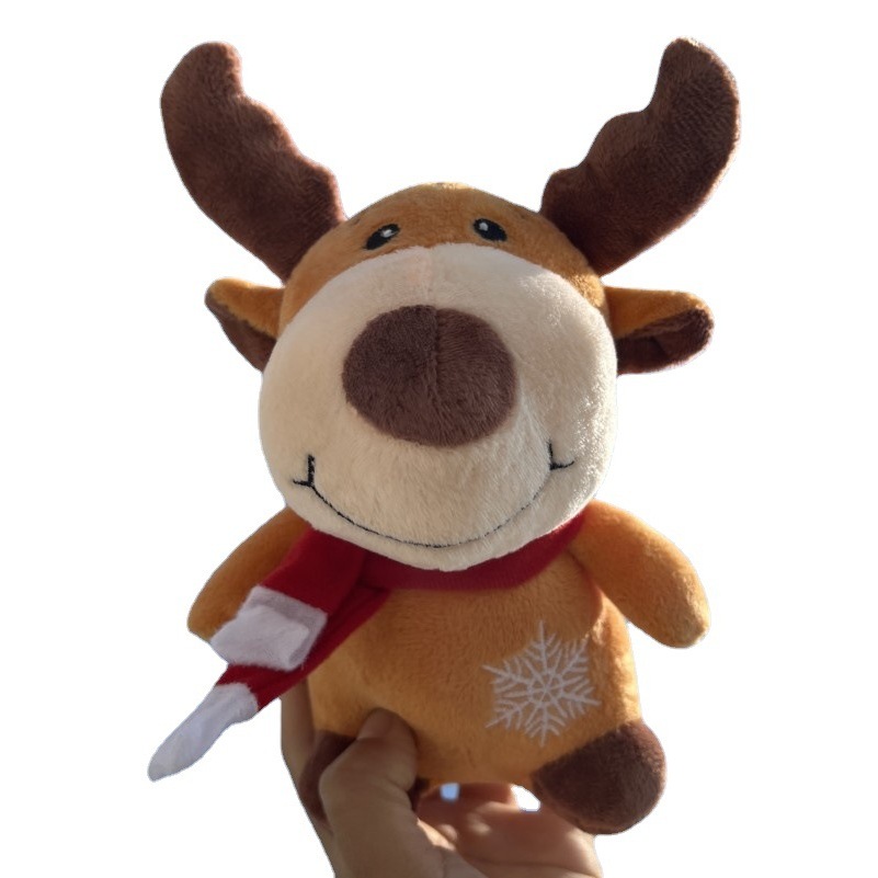 Gấu Bông Giáng Sinh Noel Merry Christmas Chó Shiba Người Tuyết Tuần Lộc Ông Già Nô En Quà Tặng Thú Nhồi Bông