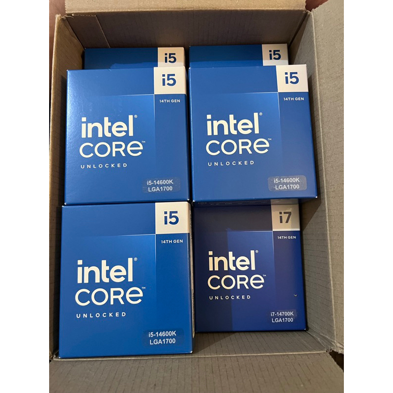 CPU INTEL CORE I7 12700K - I5 13600KF - I5 13600K - I5 14600K - I7 13700K - I7 14700K NEW BOX - BẢO HÀNH 36T