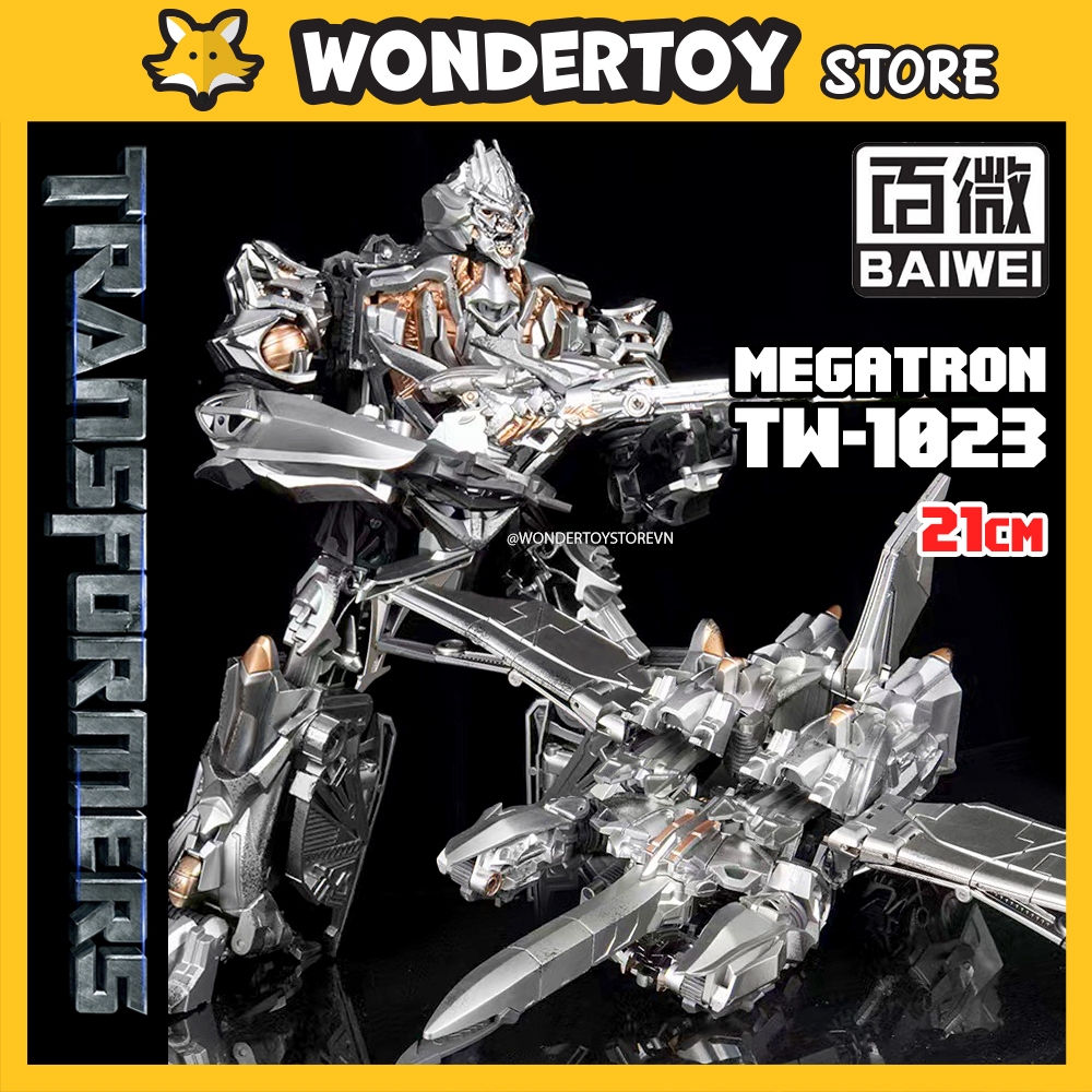 Mô hình Baiwei Megatron TW-1023 Transformers Robot biến hình TW1023 (SS54 KO)