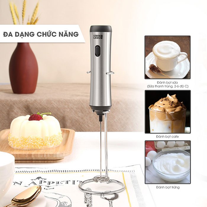 Máy đánh bọt cafe cầm tay Lebenlang LBL4583