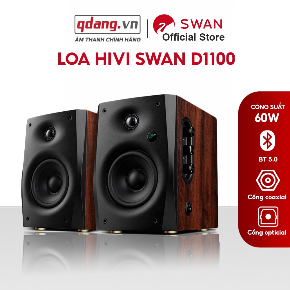 Loa HIVI SWAN D1100 - Loa Bluetooth V5.0 - Bản quốc tế - Công suất 62W