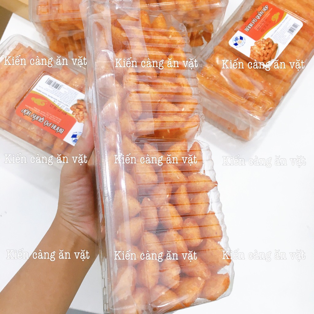 1 hộp Bánh bò quẩy hộp  - Bánh Pò que quẩy hộp thơm ngon