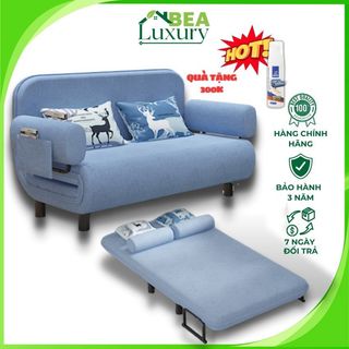 Ghế Sofa Giường Gấp Gọn Đa Năng, Ghế Giường Sofa Bed, Điều Chỉnh 5 Mức Tựa Lưng Khác Nhau, Tặng kèm 2 gối 300k