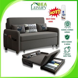 Giường gấp gọn thông minh, sofa bed, ghế giường xếp gọn đa năng, khung thép Cacbon chắc chắn tặng gối trị giá 450K