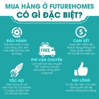 Bộ bàn ghế ban công dây văng Giả mây lõi thép FutureHomes dùng thư giãn trang trí phòng khách sân vườn cà phê SG