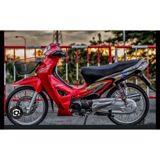 Tem rời honda future 125 dán xe đỏ đen