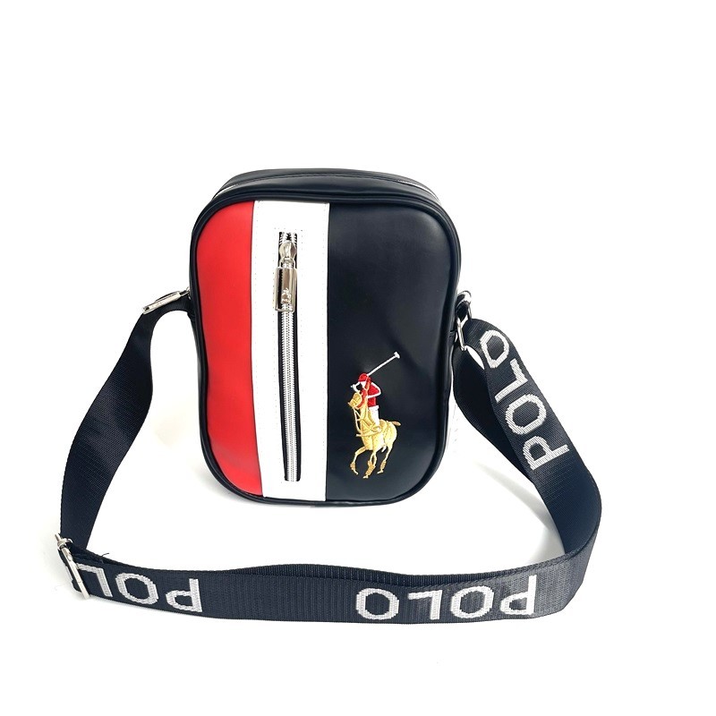 Túi đeo chéo nam nữ da bò cao cấp POLO, túi hộp Hàn Quốc dáng đứng, túi xách mini đi làm đi chơi tiện lợi (455)