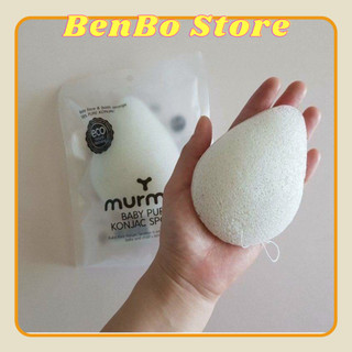 BÔNG TẮM MURMUR HỮU CƠ HÀN QUỐC CỰC MỀM CHO TRẺ TỪ SƠ SINH - MADE IN KOREA