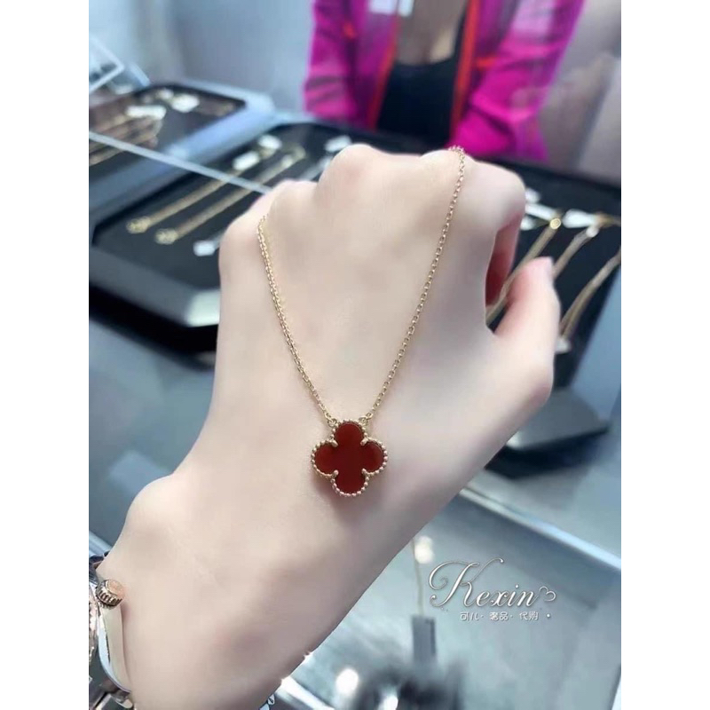 Vòng cổ hoa 4 cánh full box