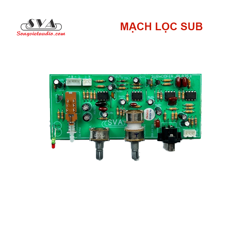 MẠCH LỌC SUB - MẠCH LỌC TÍN HIỆU - JBL 835